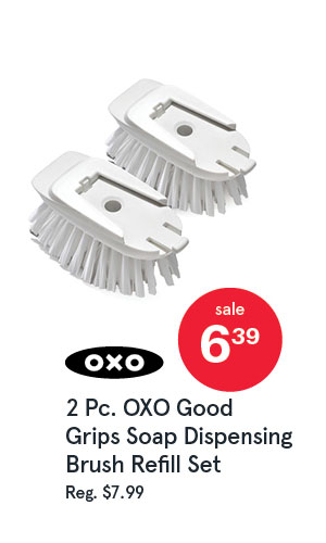 Good Grips Sink Soap Dispensing Brush Refill - Set of 2