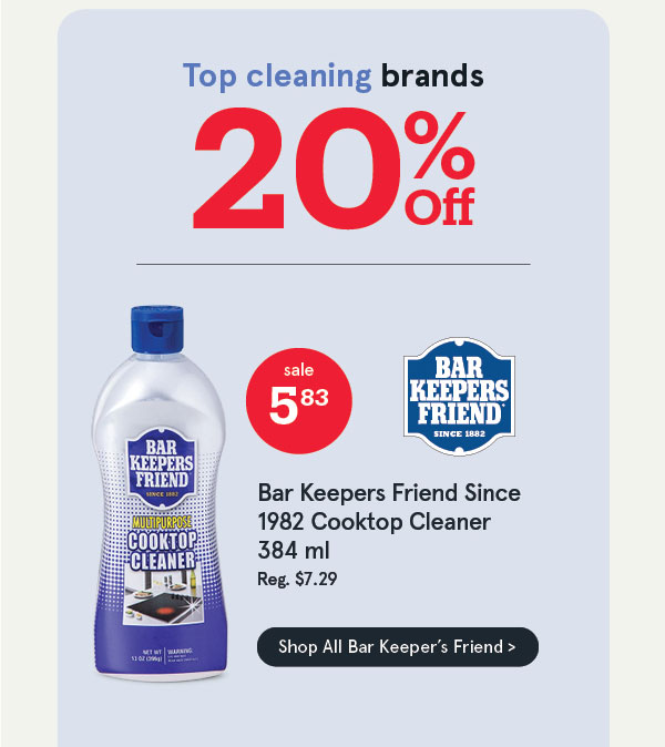 Top Cleaning Brands - 20% OFF