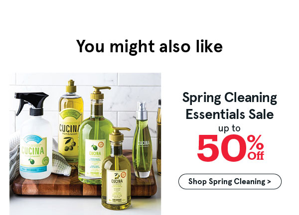 up to 50% OFFSpring Cleaning Essentials
