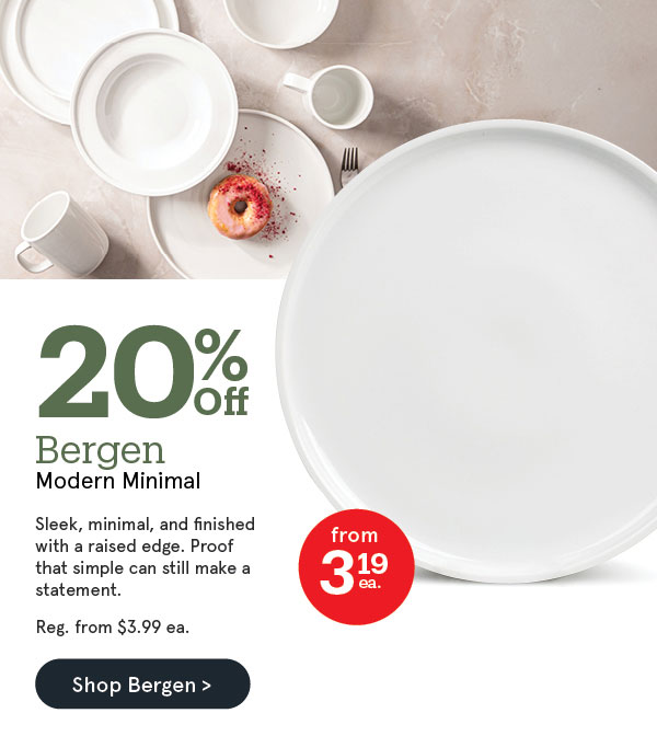 Bergen - 20% OFF