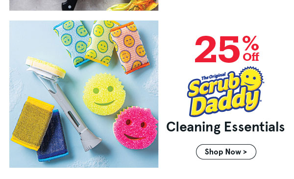 25% off Scrub Daddy