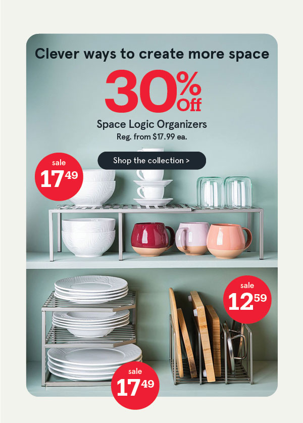 Space Logic Organizers - 30% OFF