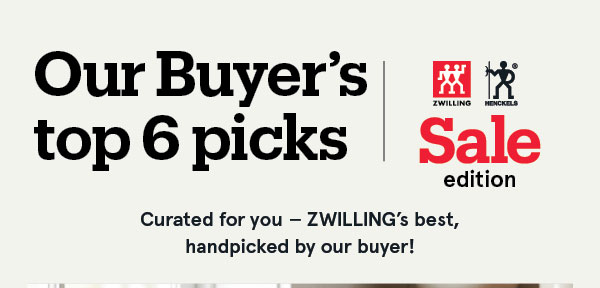 Our byer's top 6 picks