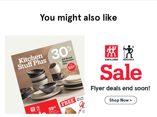 Flyer Deals End Soon