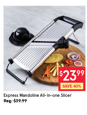 Express 'All-In-1' Mandoline Slicer
