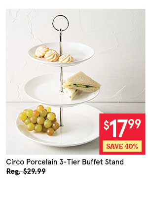  Circo 3-Tier Serving Platter
