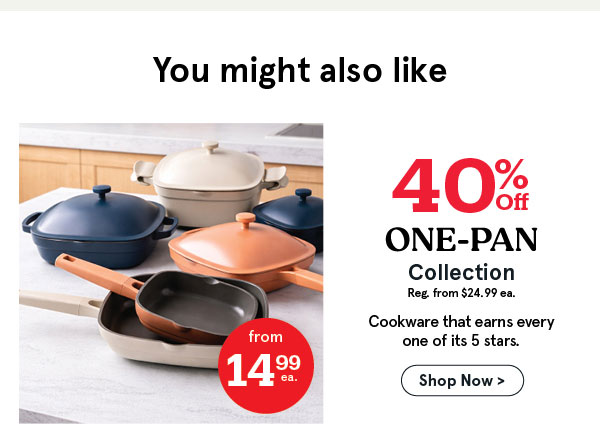 40% OFF One Pan Cookware