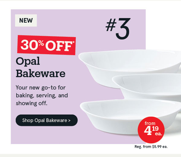 Opal Bakeware 