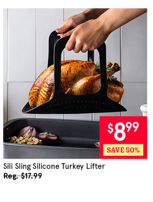 KSP Sili Sling Silicone Turkey Lifter (Black)