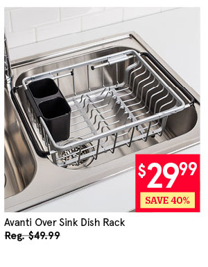 KSP Avanti Over Sink Dish Rack (Aluminum)