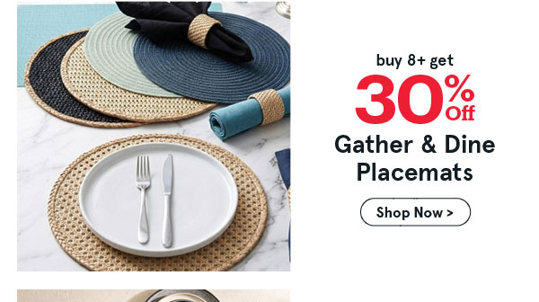 KSP Gather & Dine Placemats - buy 3 get 30% OFF