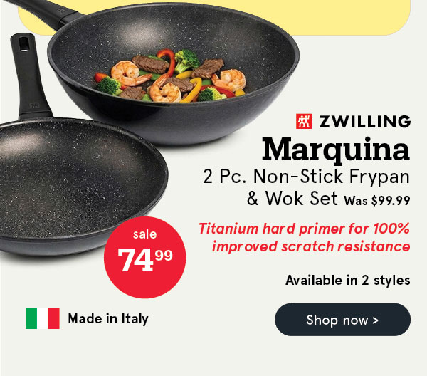 ZWILLING Marquina Frypan - from $74.99 ea