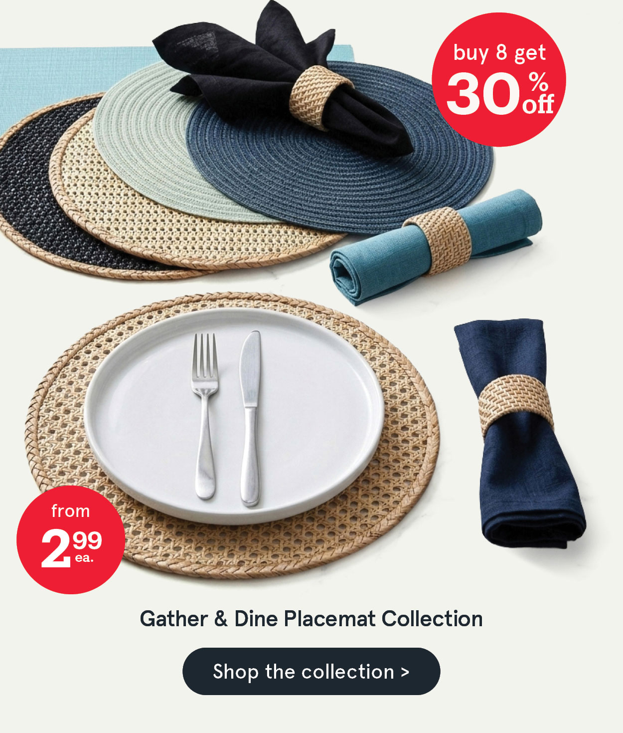 Gather & Dine Placemats