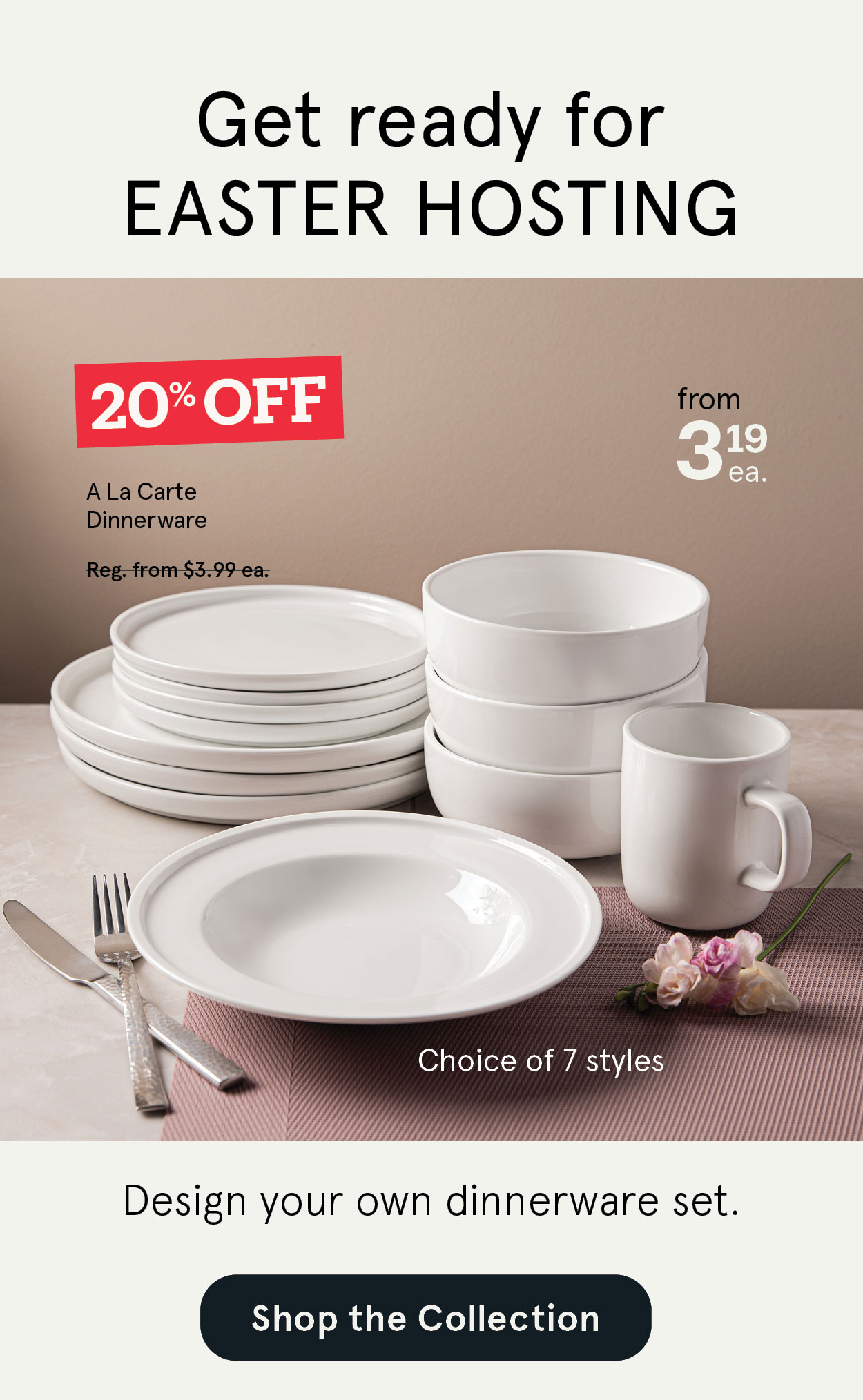 A La Carte - 20% OFF