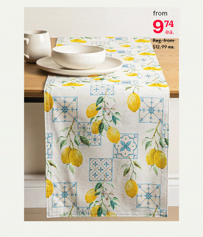 Harman Printed Table Textiles