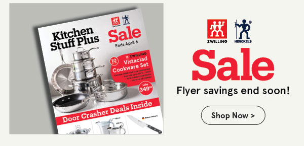 Flyer SAVINGS END SOON