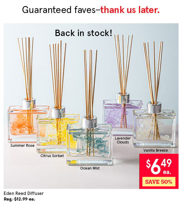  Eden 'Ocean Mist' Reed Diffuser