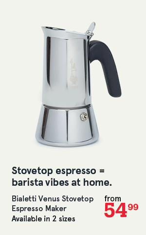 Bialetti Venus Stovetop Espresso Maker Small