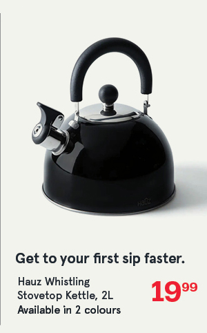 Hauz Elegant Kettle Whistling Stovetop Kettle 2L