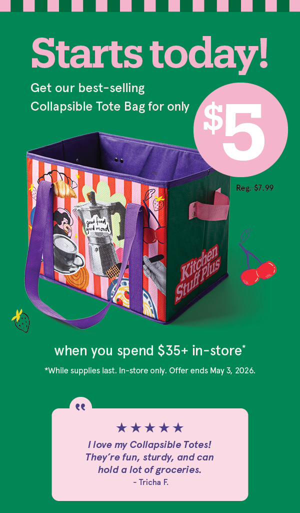 Only $5 for This Tote