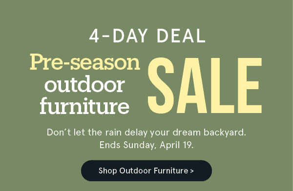 Outdoor Furniture Sale