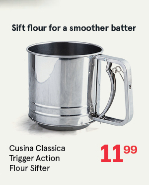 Cusina Classica Trigger Action Flour Sifter