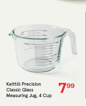 Keittiö Precision Classic Glass Measuring Jug 4-Cup