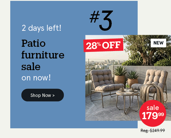 Outdoor furniture Sale