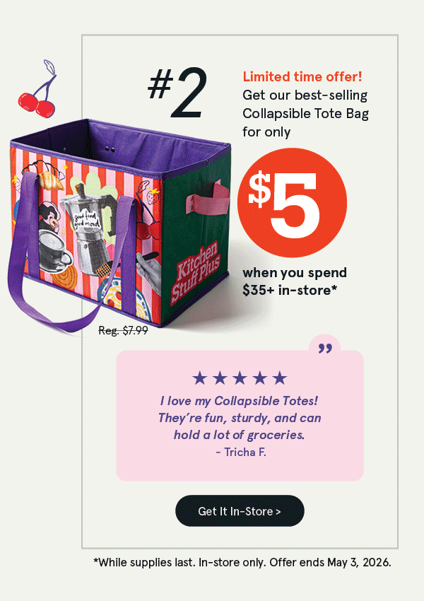 Get this tote for $5