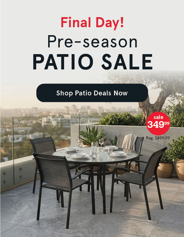 Outdoor Furniture Sale
