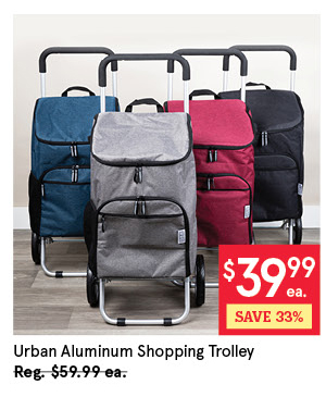 KSP Urban Aluminum Shopping Trolley