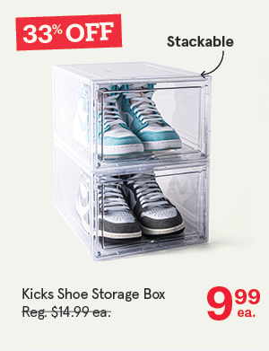 Kicks 'Modular' Shoe Storage Box