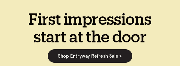 Entryway Refresh Sale