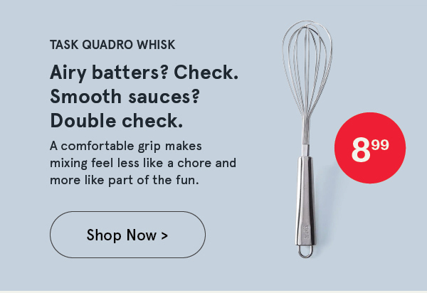 Task Quadro Whisk Large (Stainless Steel)
