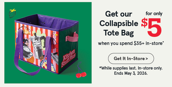 Tota 'Collapsible' Shopping Tote Box Bag