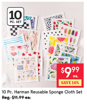 HARMAN ECO FRIENDLY REUSABLE CLOTHS