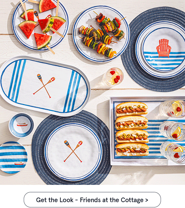 Get the Look: Friends at the Cottage