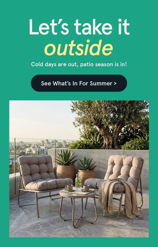 Let's take it outside!