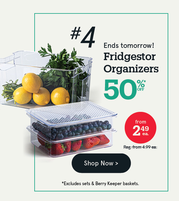 Fridgestor 50% Off*