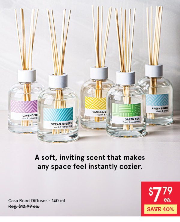 KSP CASA REED DIFFUSER COLLECTIOn
