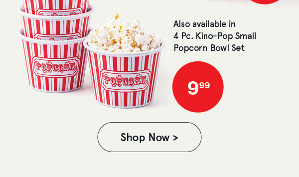 Kino-Pop Popcorn Bowl - Set of 4