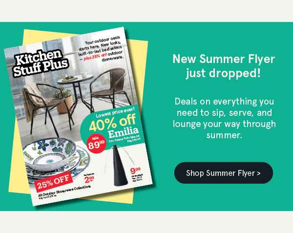 Summer Flyer is here