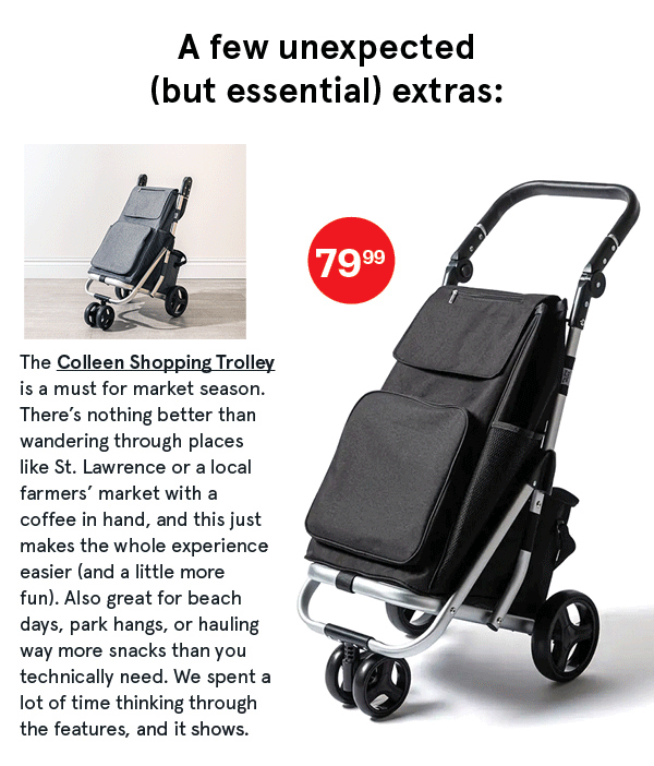 Colleen 'Solid' Shopping Trolley
