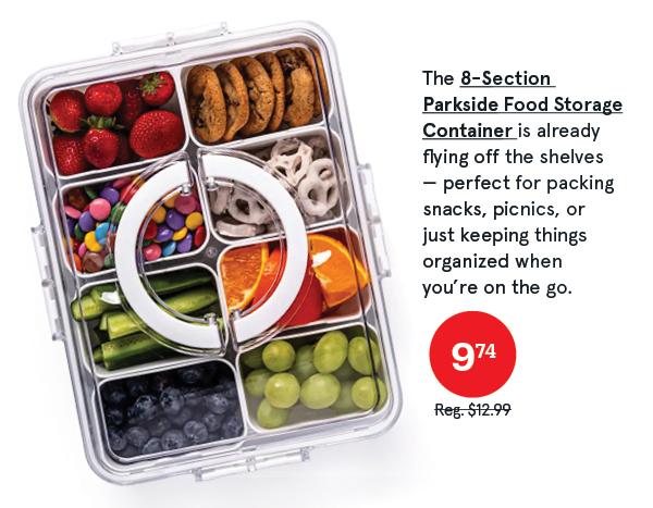 Parkside '8-Section' Food Storage Container