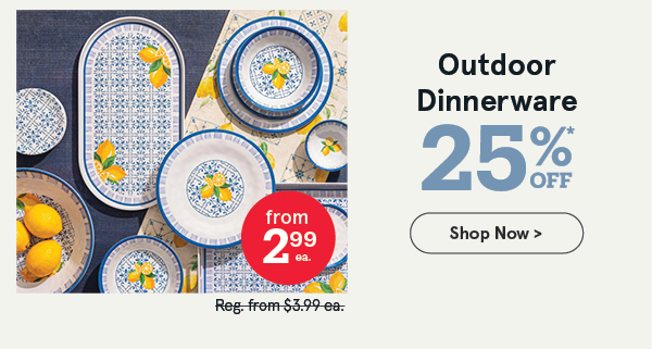 Outdoor Dinnerware