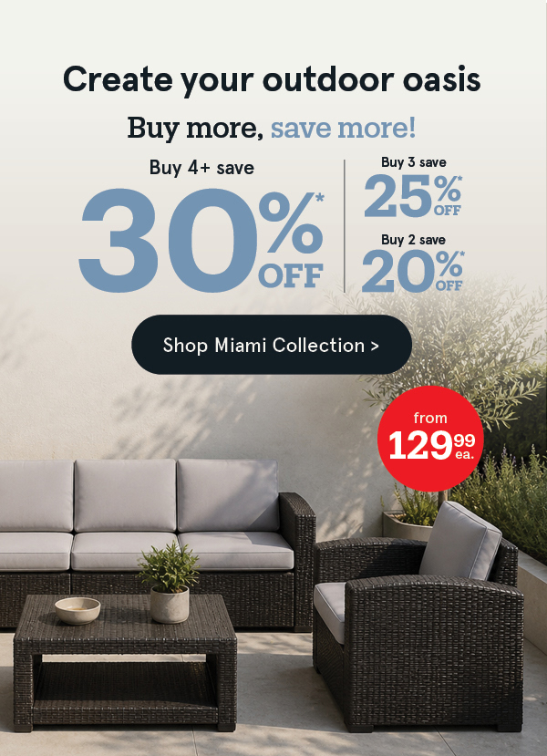 Miami Collection up to 30% off