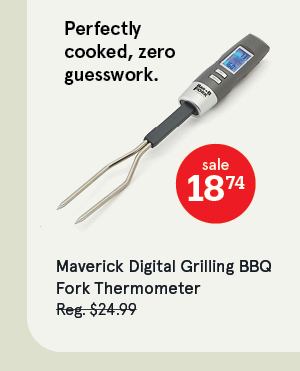 Maverick Digital Grilling BBQ Fork Thermometer