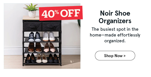 KSP Noir Shoe Organizers