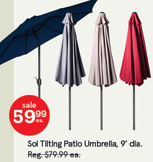 Sol Tilting Patio Umbrella