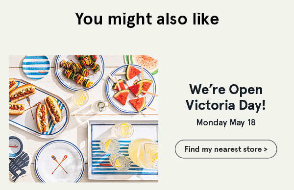We're open